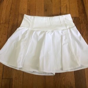 CRZ Yoga white tennis skirt